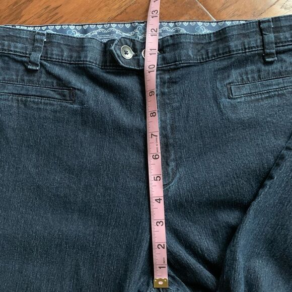 BANOLINO Dark Denim Capris‎ size 18 - Picture 4 of 10